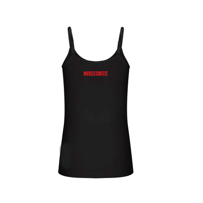 Muscle Contest Women's Sleek Scoop Cami Black