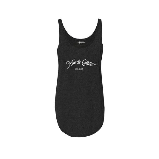 Muscle Contest Black Tank Top