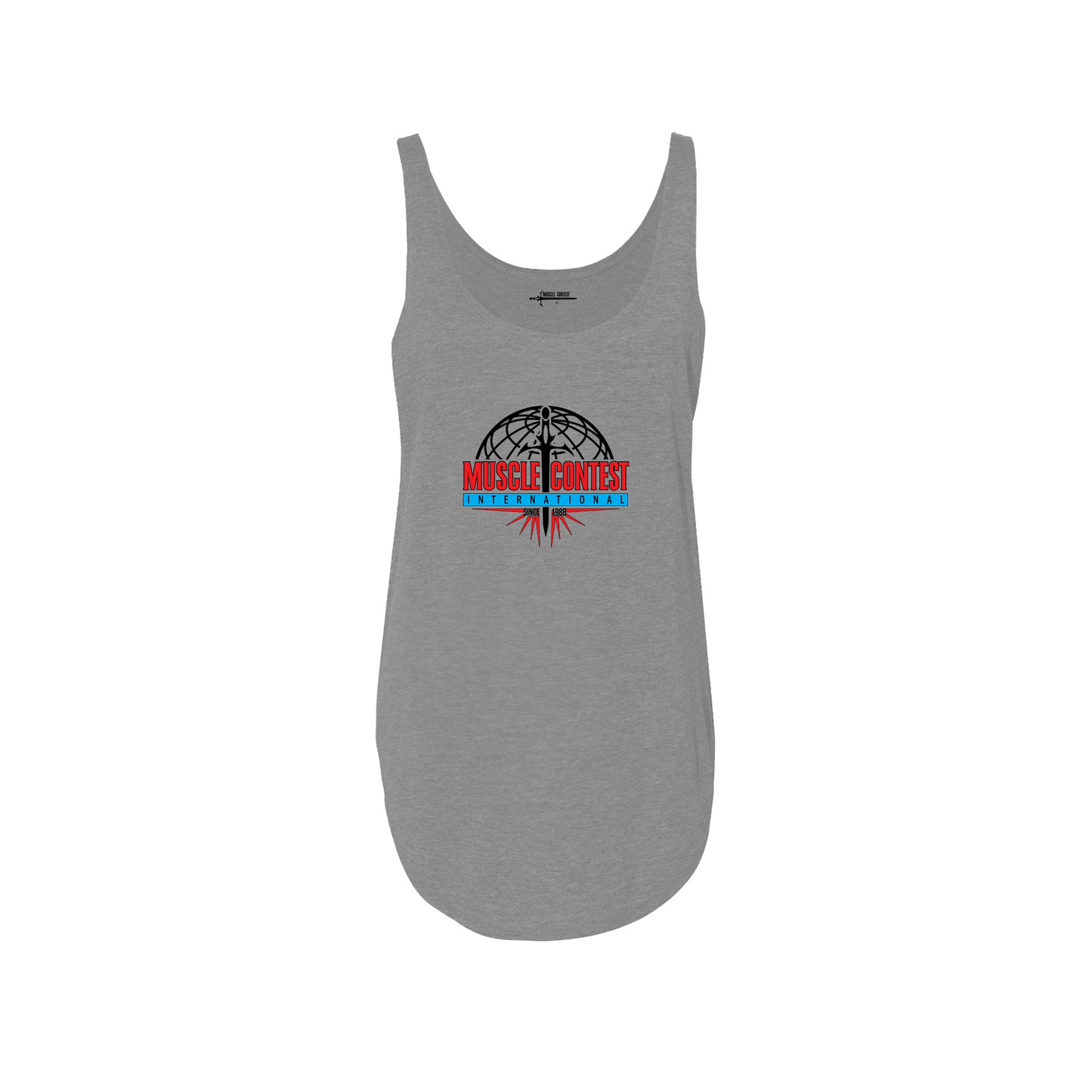 Muscle Contest Grey Tank Top