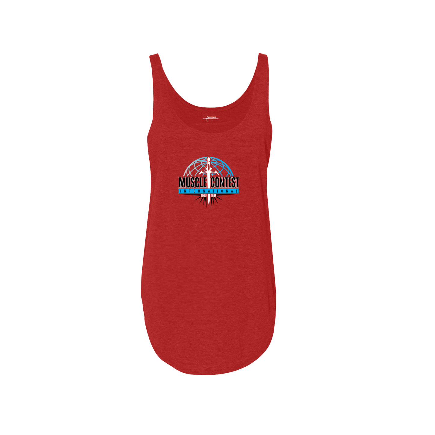 Muscle Contest Red Tank Top